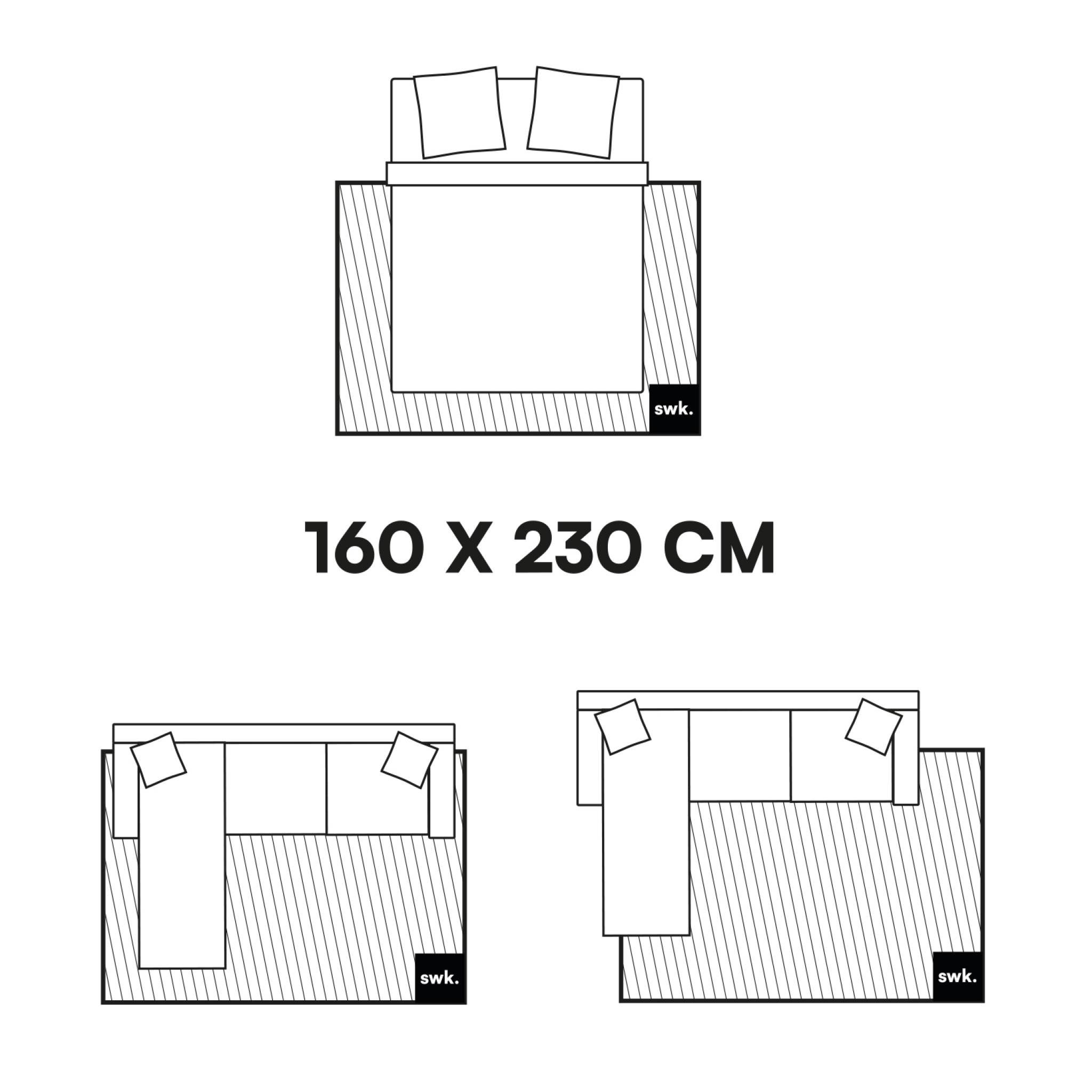 Tappeto interno per bambini bianco stampato con animali - 5