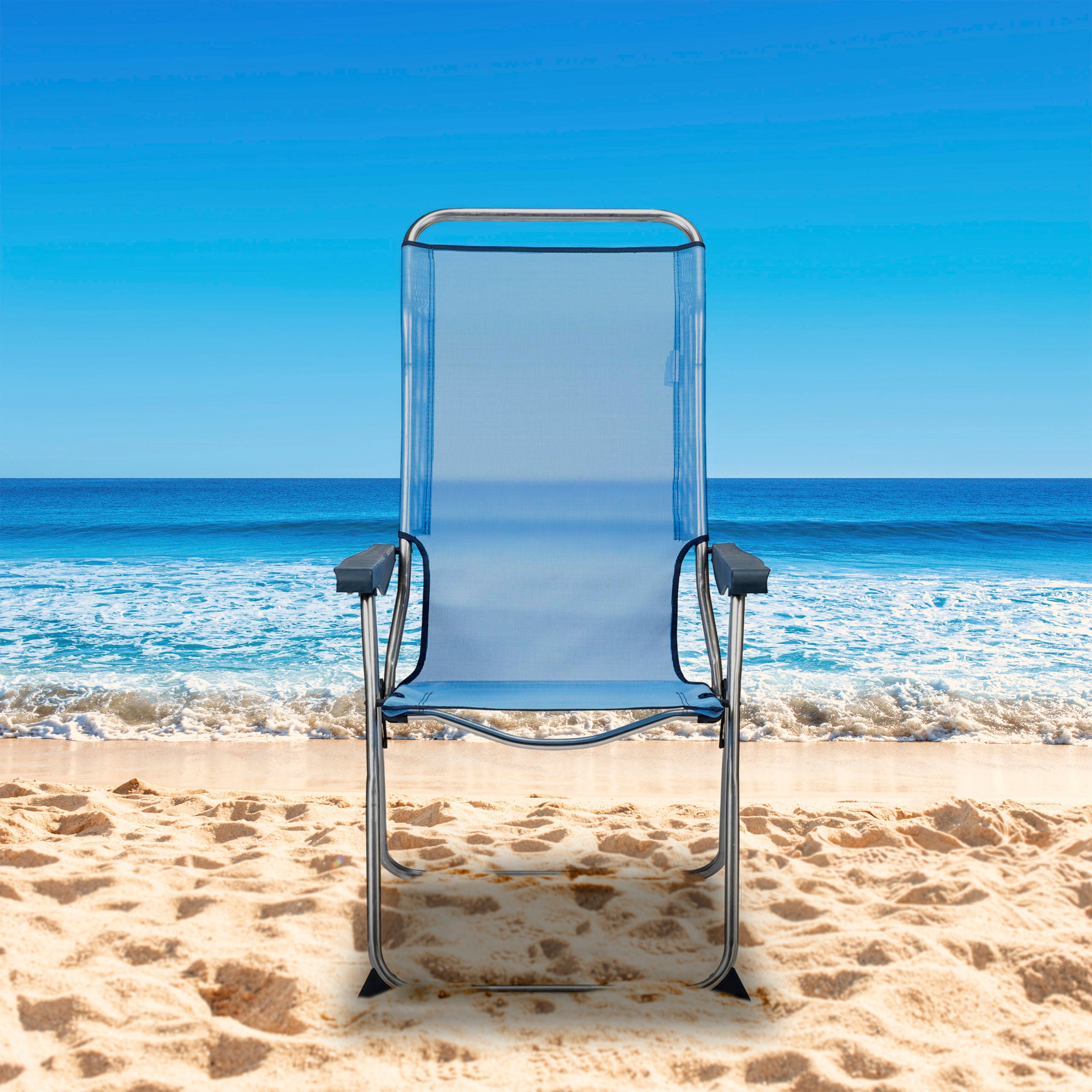 Sedia a Sdraio da Spiaggia Solenny Posizioni Schienale Anatomico