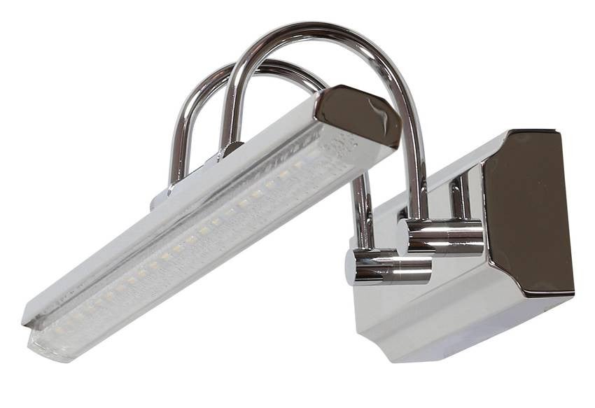 Kinkiet ścienny Gizel chromowany LED 5W wym: 11 x 40 x 14 cm akryl IP20 Candellux
