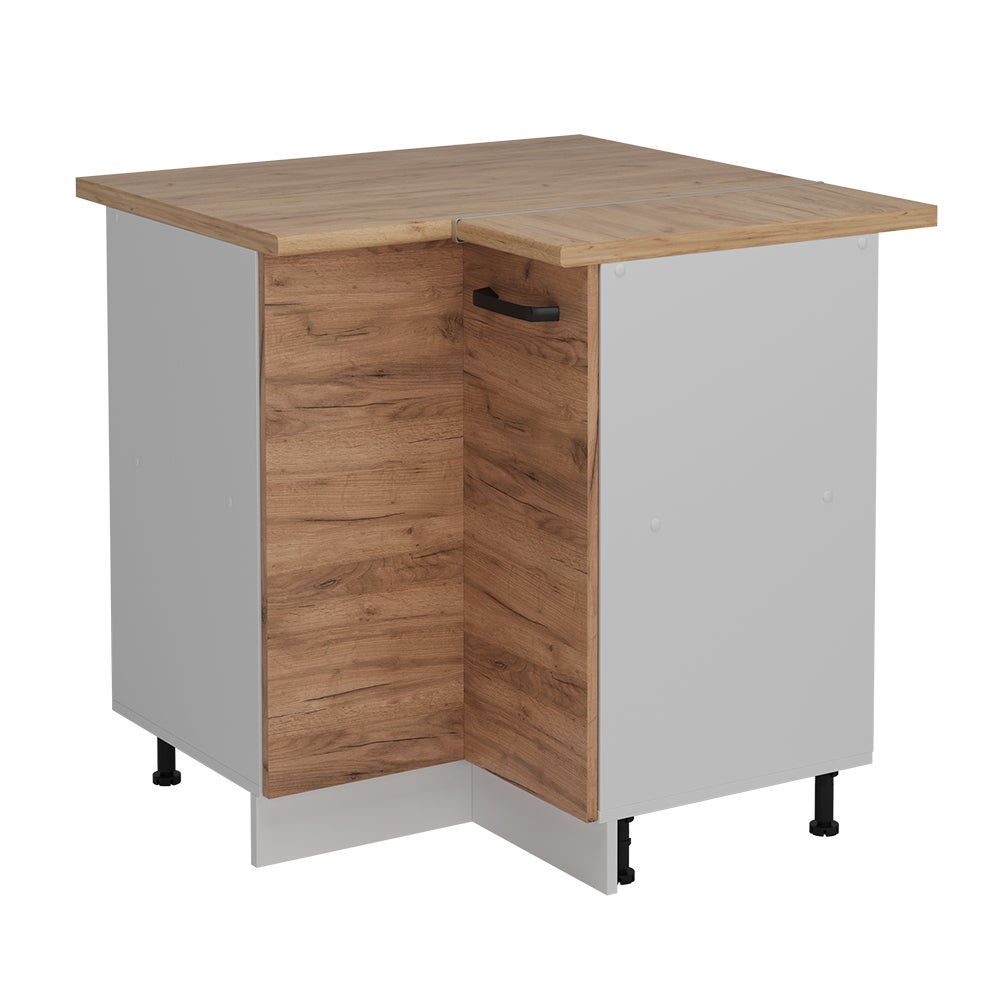 Vicco Szafka narożna R-Line, Złoty dąb energetyczny, 75.6 cm BP Dąb