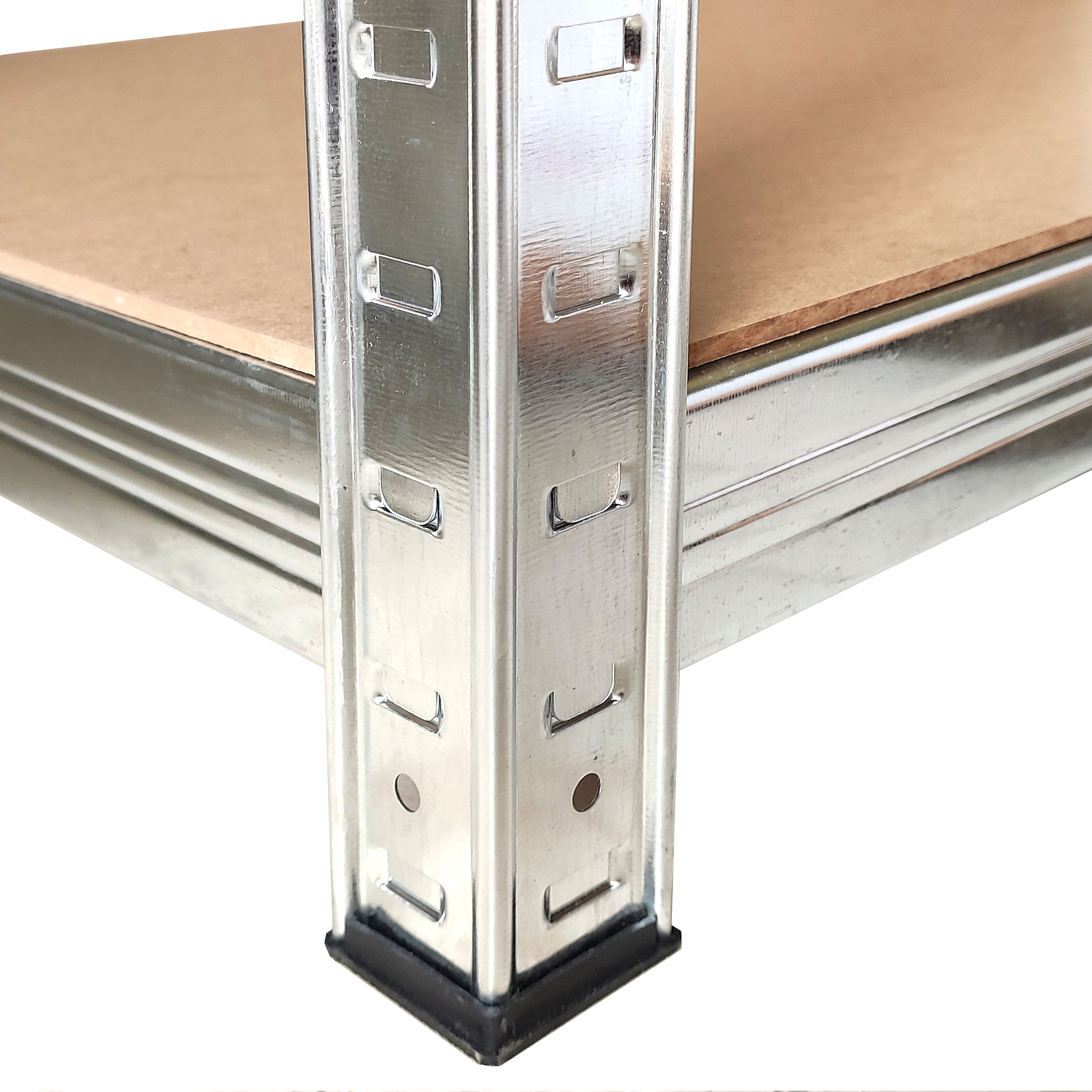 Prateleira metálica galvanizadas Nyana Home 875kg 5 Estantes 180x90x40cm - 4
