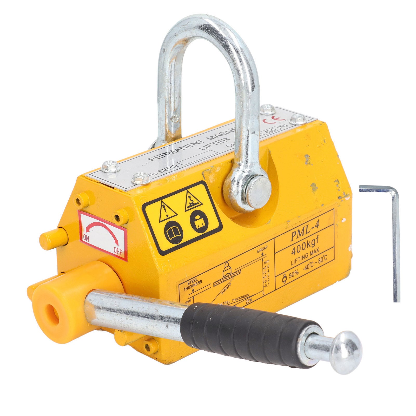 Aimants De Levage Permanents 1000/400/300 Kg - Pour Plaques D'acier, Neufs, Garantie 2 Ans