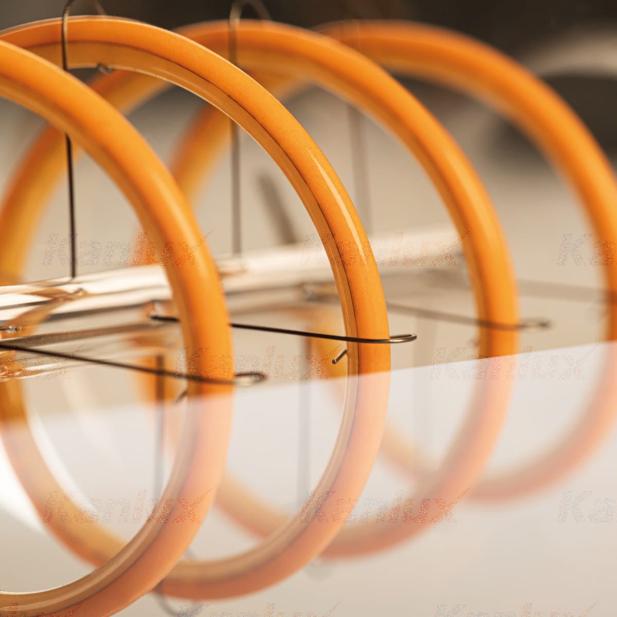 Ampoule LED Bougie Flamme - E14 - 2,5W - Ambre - Décorative Vintage - 2