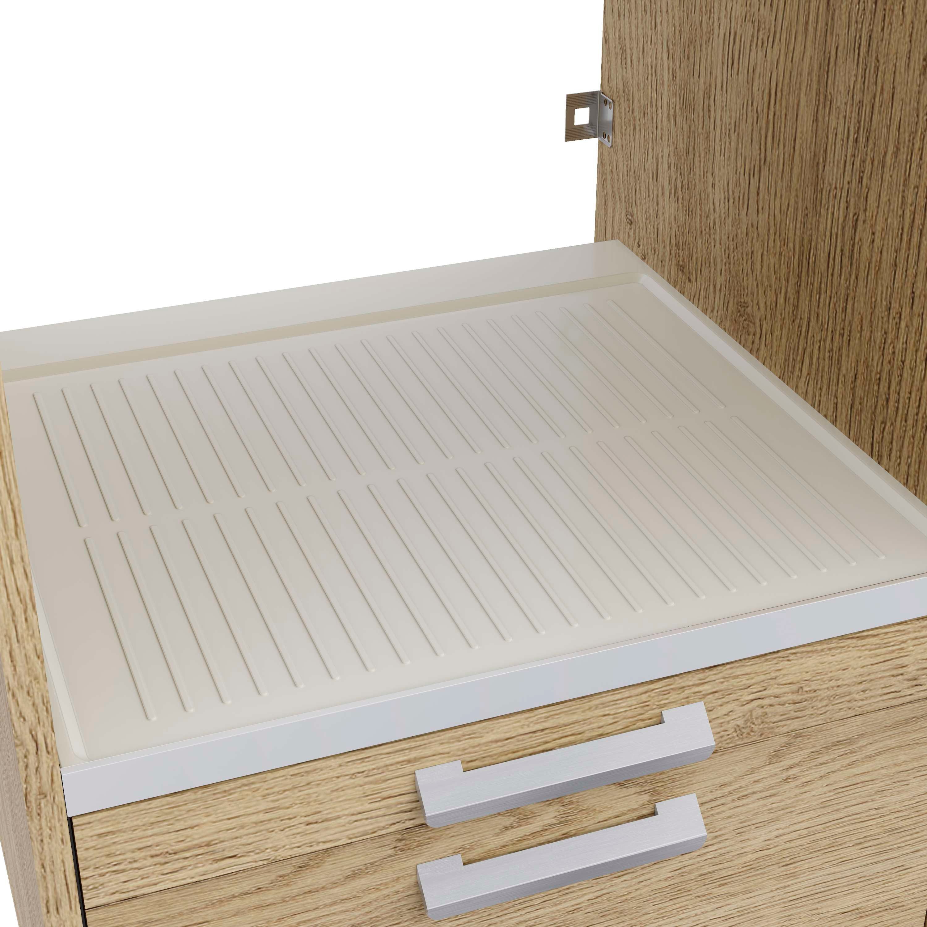 Mueble armario para lavadora T-BATH 67,2x144cm roble - 8