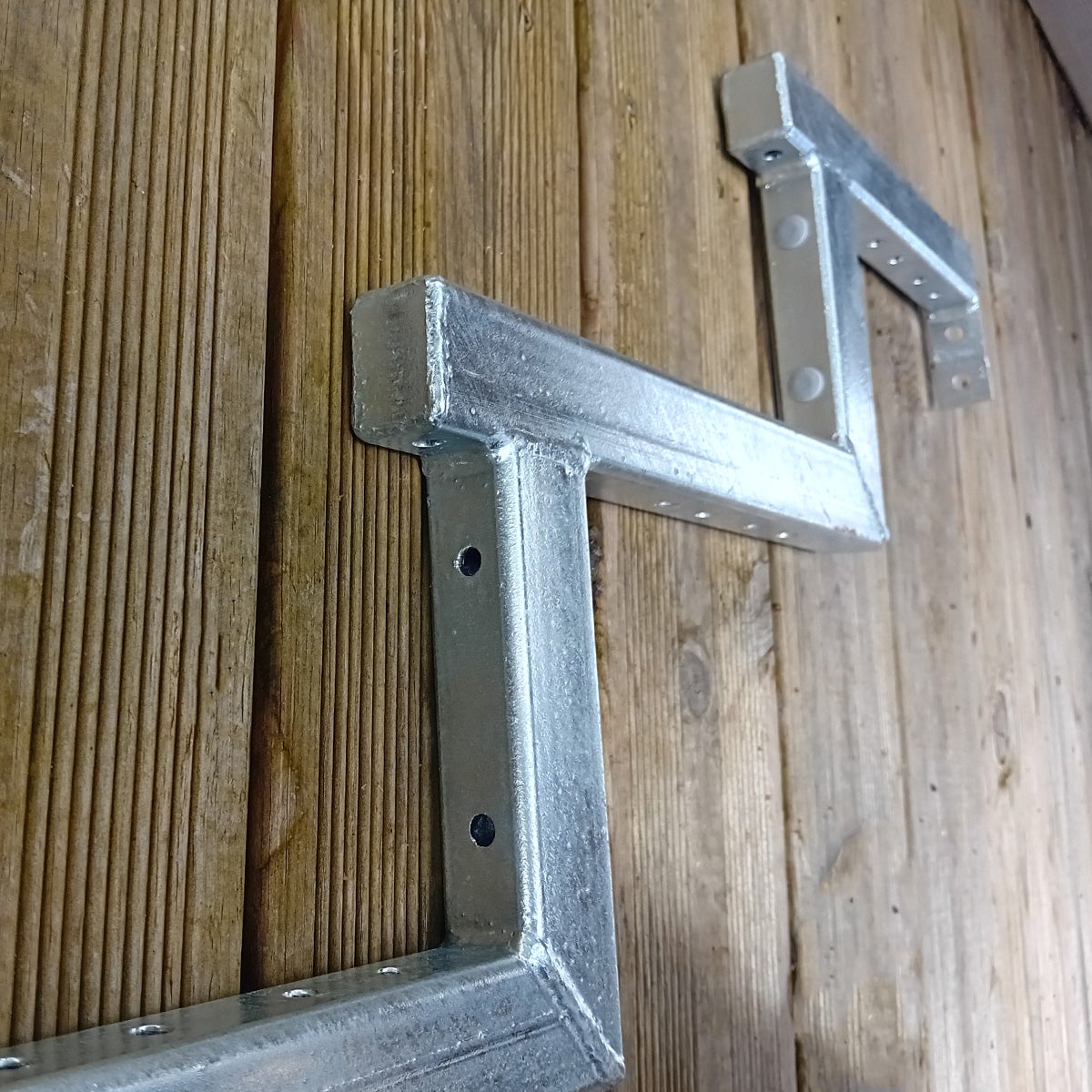 Pack 3 pièces - Limon acier galvanisé 6 marches - H 102cm - Option contremarches - 5