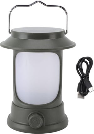 Lanterna solare portatile da campeggio, leggera, ricaricabile tramite USB, luce per tenda, interruzioni di corrente di emergenza, escursionismo, per e | Leroy Merlin