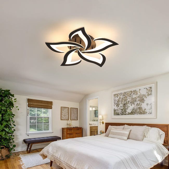 GOECO Lampadario LED, Plafoniera LED soffitto moderno in acrilico 36W 3500LM, Lampadario per Camera da letto Soggiorno Cucina, 3000K Luce bianca calda | Leroy Merlin GOECO Lampadario LED, Plafoniera LED soffitto moderno in acrilico 36W 3500LM, Lampadario per Camera da letto Soggiorno Cucina, 3000K Luce bianca calda | Leroy Merlin