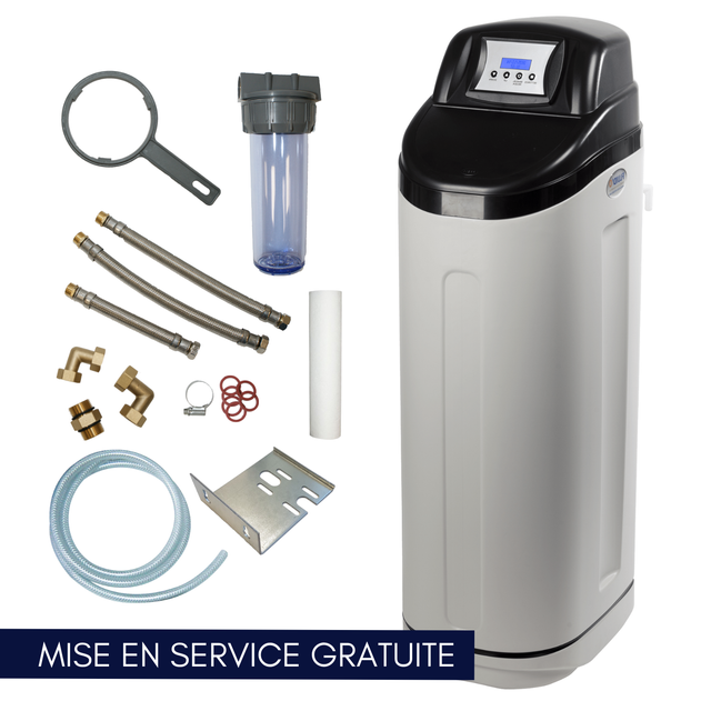 Adoucisseur d'eau Apic THETIS 22L avec Accessoires + Mise en Service Gratuite