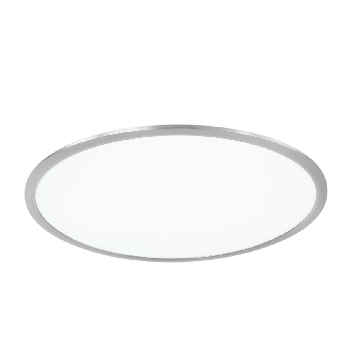 Plafon Phoenix okrągły srebrno-biały LED 30W 3000K 3000 lm wym: 4,2 x 62 cm IP20 metal Trio