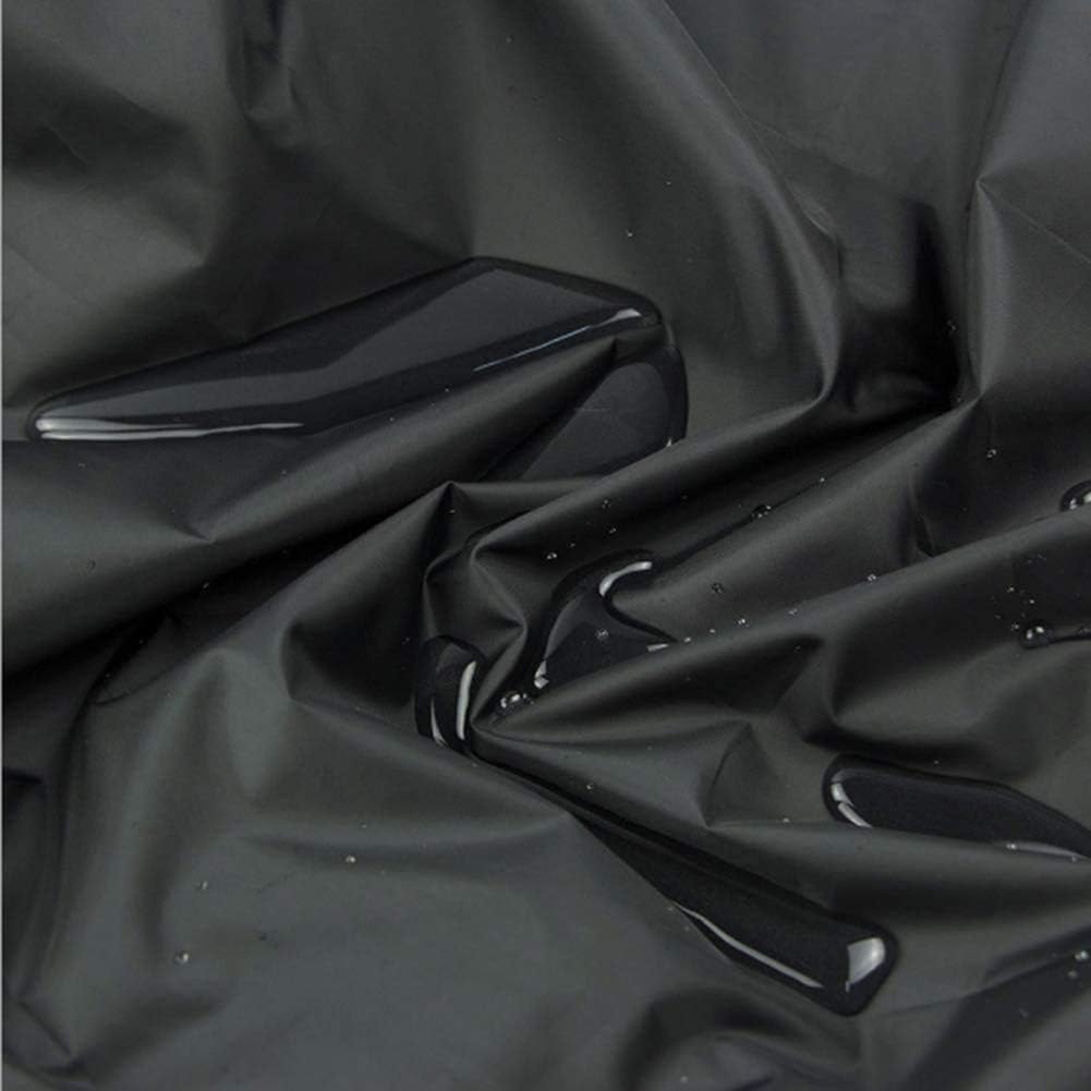 Housse pour salon de jardin, ensembles de sièges rectangulaires, anti-pluie et anti-poussière, anti-UV, 210D，Noir Tissu Oxford, 180x120x74cm - 2