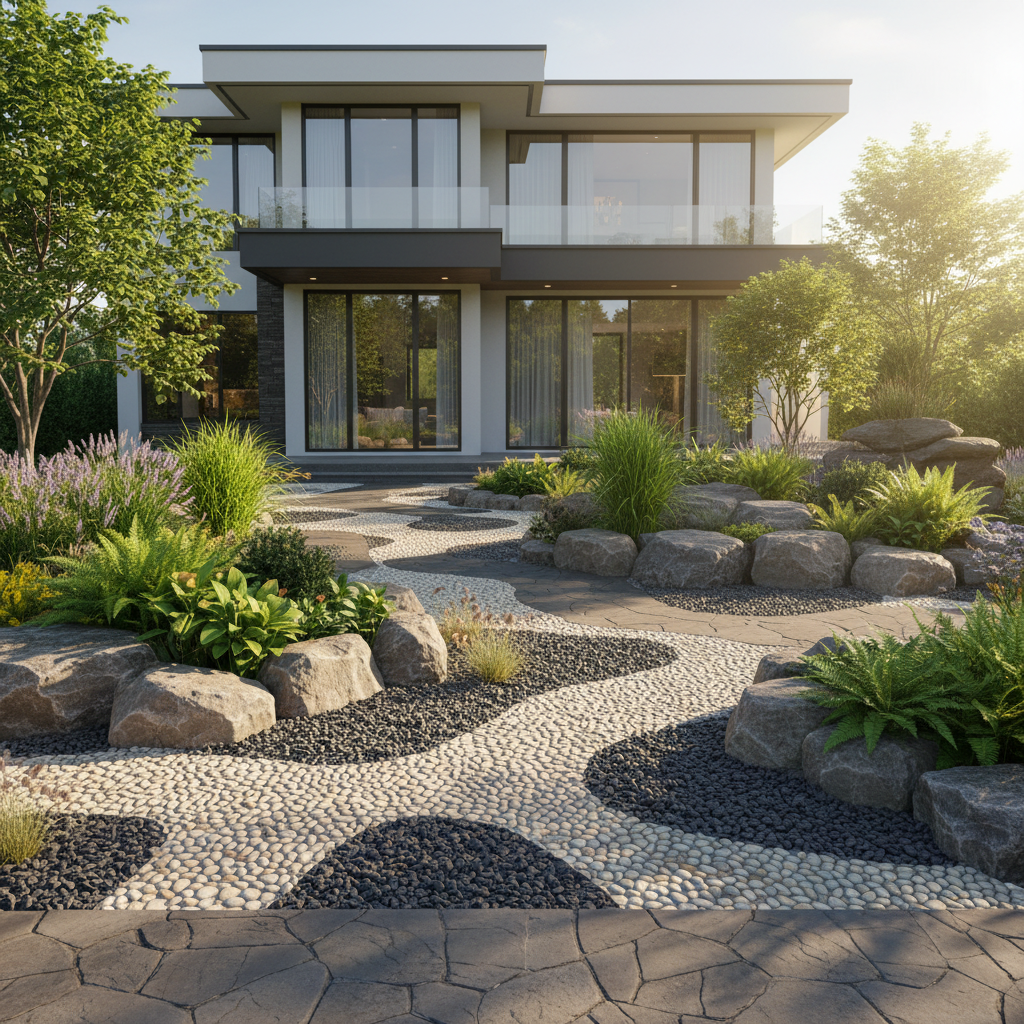 Grava de Basalto decorativa Saco 20 kg. / 20-30 mm - 2