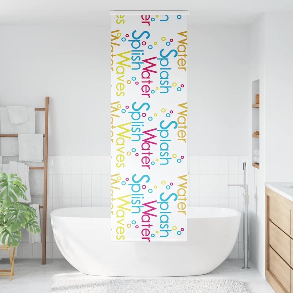 Roleta prysznicowa kasetowa 70x240cm szerokość tkaniny 66cm