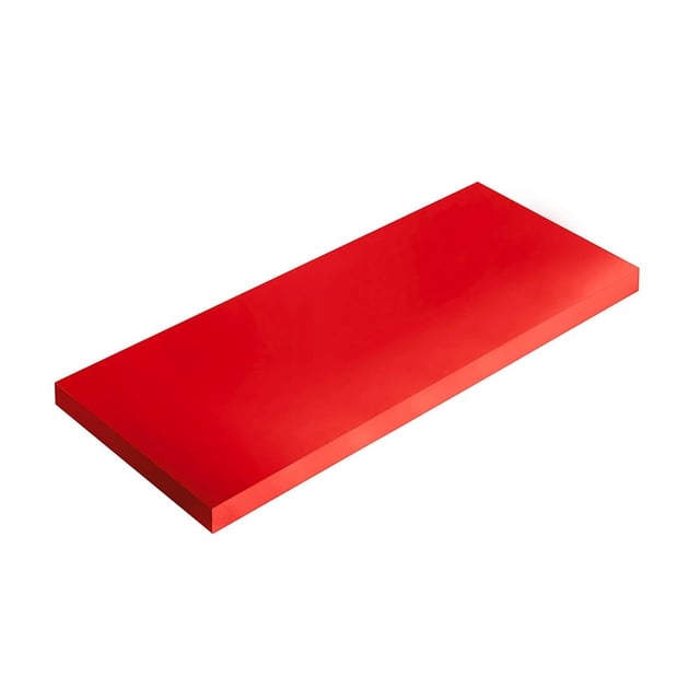 Estante de pared estante moderno estante de pared sala de estar Smart - Rojo - 56 x 20 x 1,8 cm