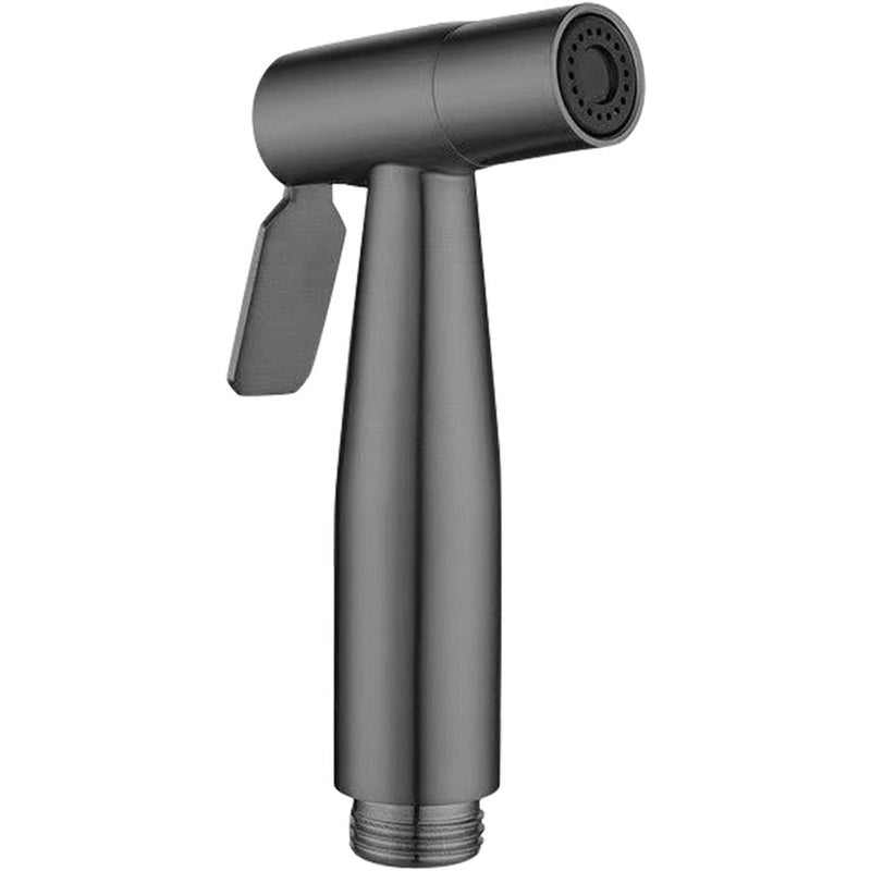 Prysznic ręczny, natrysk łazienkowy ze stali nierdzewnej, z przyłączem gwintowanym G1/2 (20 mm), szary