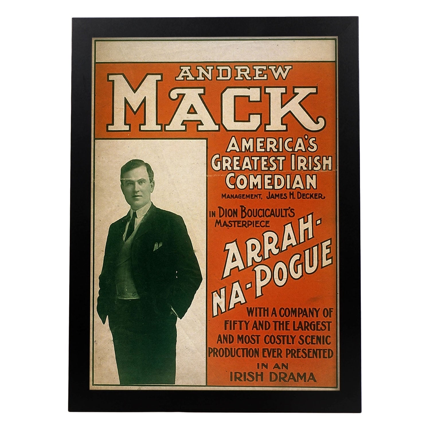 Poster Vintage De Andrew Mack Con Imágenes Vintage Y De Publicidad Antigua - 2