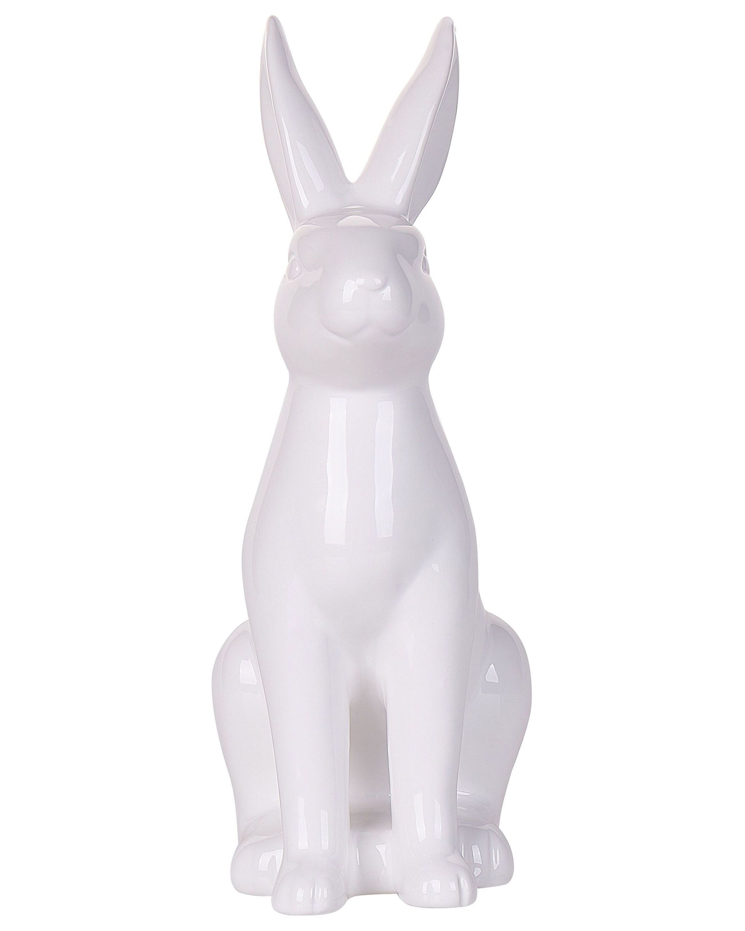 Accessorio decorativo coniglio RUCA Ceramica Bianco - 5