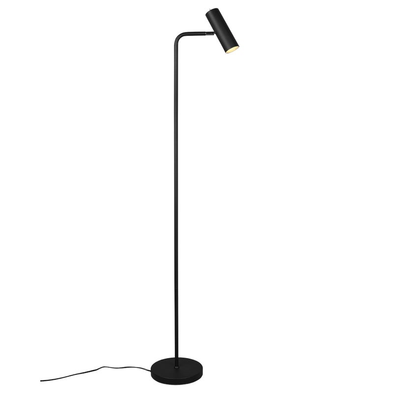 Lampa podłogowa stojąca Marley czarna 1xGU10x5W wym: 151 x 23 x 23 cm metal Trio
