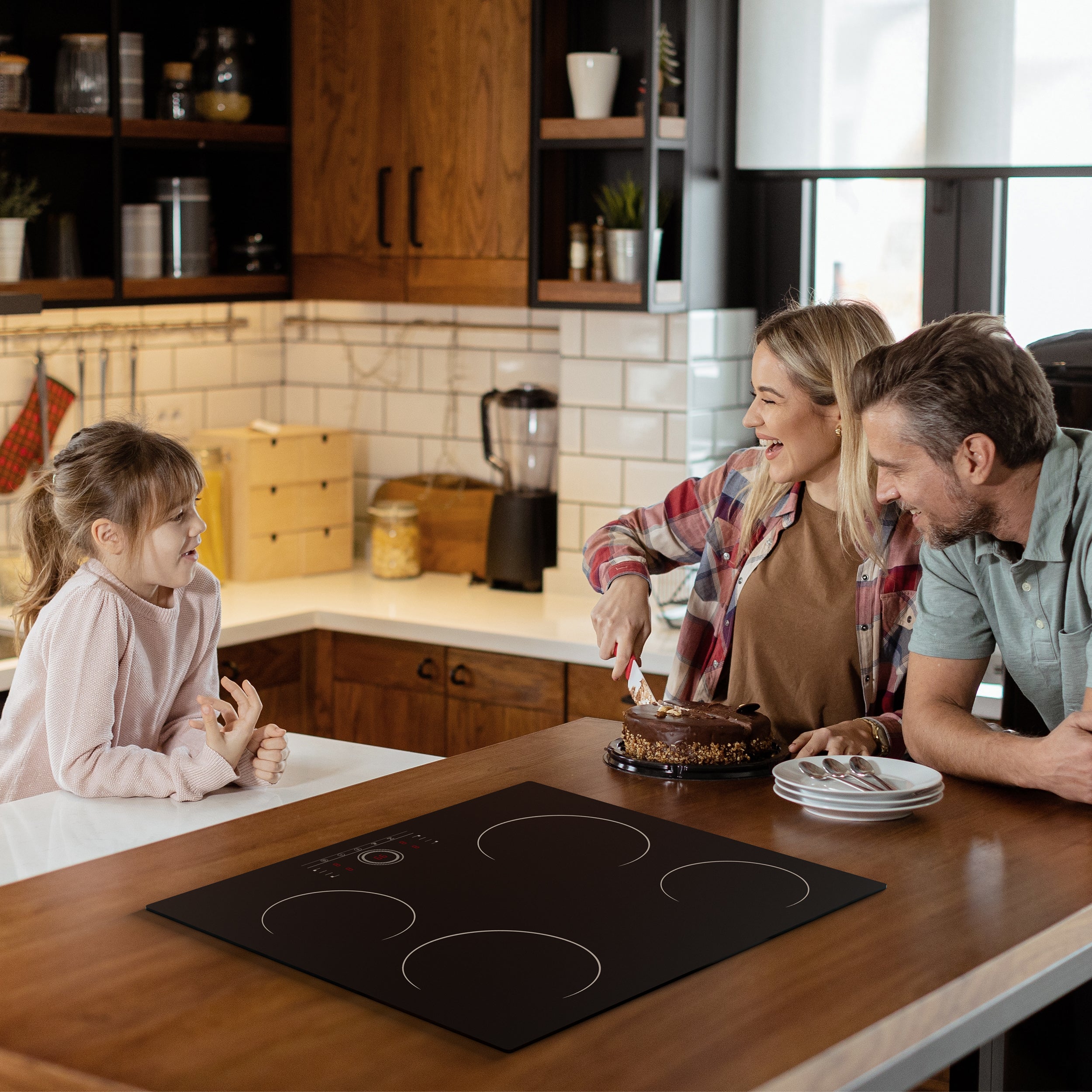 CDV Plaque Vitrocéramique 4 foyers Encastrable 6000W 9 Niveaux de Puissance Touche tactile Minuterie 99 mins CDVER604 - 9