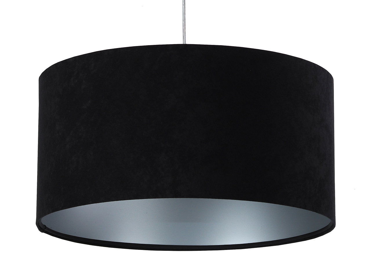 Lampa wisząca HOME 30 czarna/srebrna