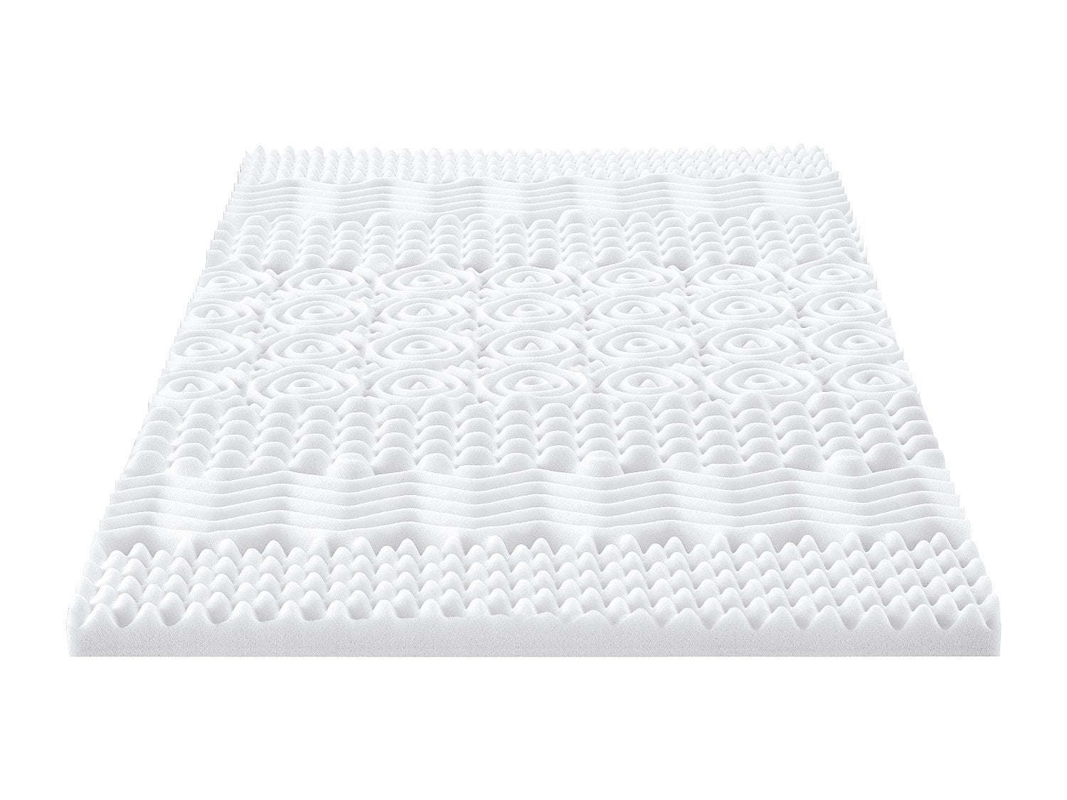Surmatelas 160 x 200 cm mémoire de forme 7 zones ép.5cm - ARTISSA de YSMÉE - 3