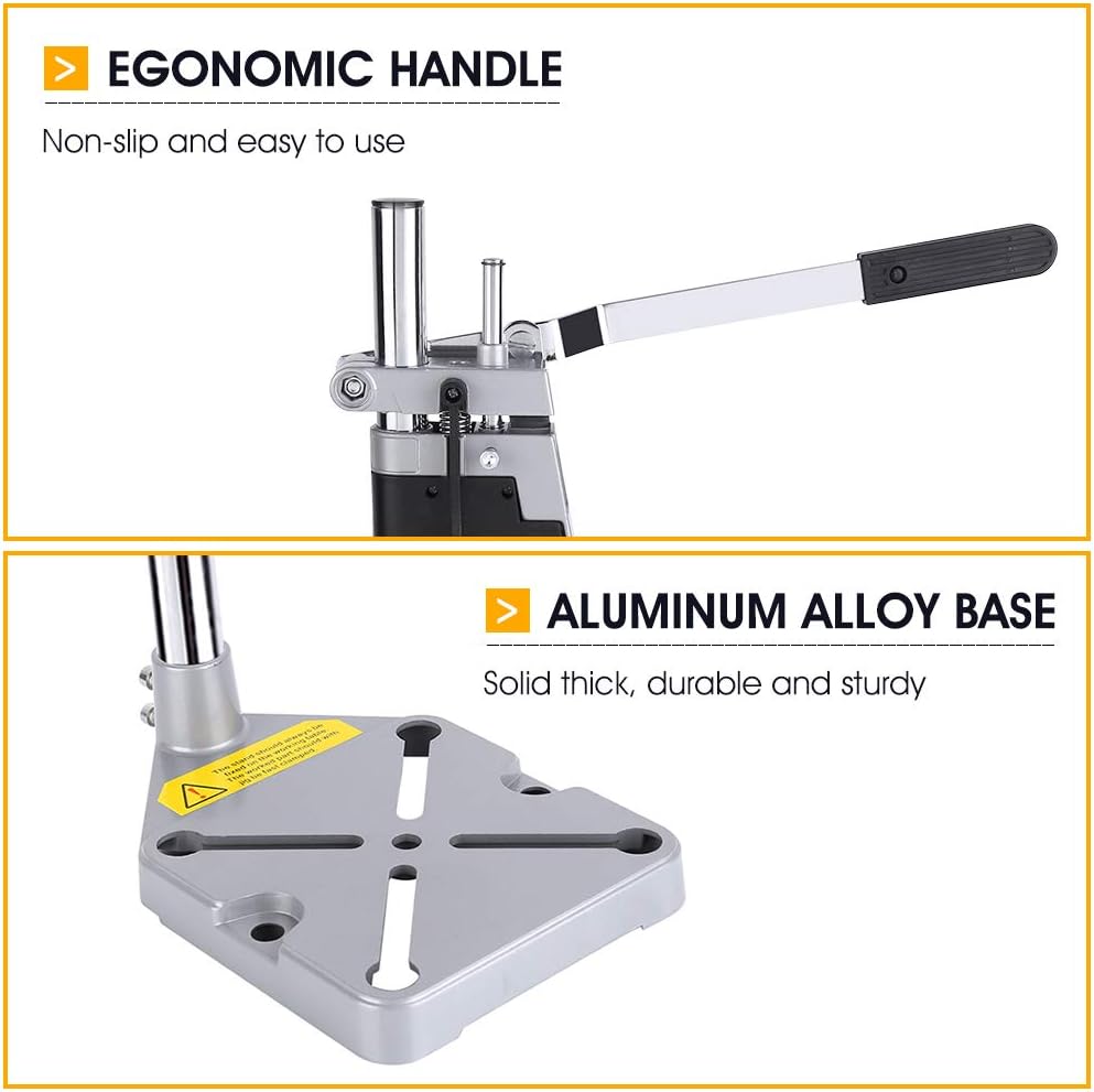 Soporte de taladro de columna, soporte de taladro de columna universal, soporte de taladro de columna de banco, reparador de banco de trabajo - 3