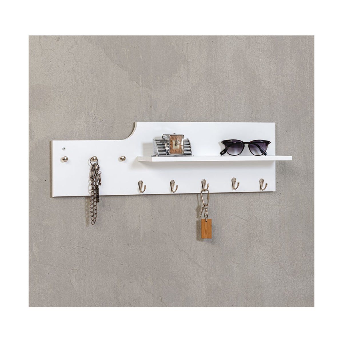 Portachiavi Multifunzione da Parete,Appendichiavi in Legno con 6 Ganci per Chiavi,Porta Chiavi da Muro per Ingresso Casa,Cucina, Ufficio,Design Moderno Portachiavi Multifunzione da Parete,Appendichiavi in Legno con 6 Ganci per Chiavi,Porta Chiavi da Muro per Ingresso Casa,Cucina, Ufficio,Design Moderno
