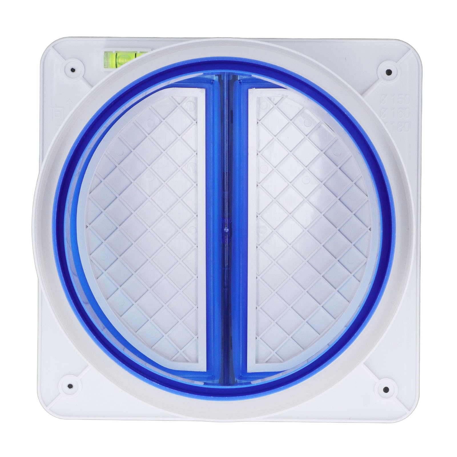 Clapet anti-retour unidirectionnel à haute étanchéité pour hotte d'échappement, cuisine et salle de bains - 3