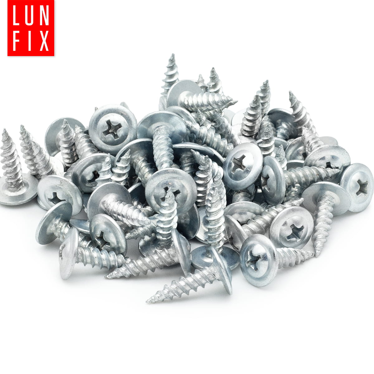 Wkręty do metalu z łbem podkładkowym 4,2x13mm 1000szt. - 3