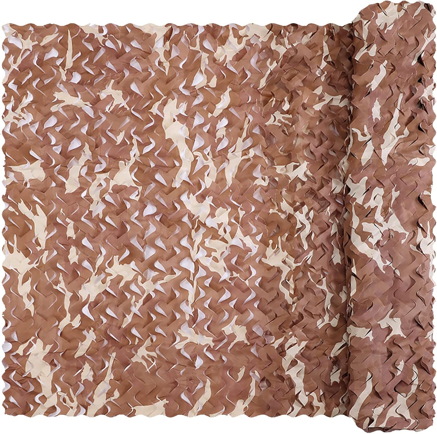 Siatka maskująca/zacieniająca – 3 x 5 – Pustynna, zielona siatka maskująca przeciwlotnicza, zewnętrzna siatka maskująca zacieniająca