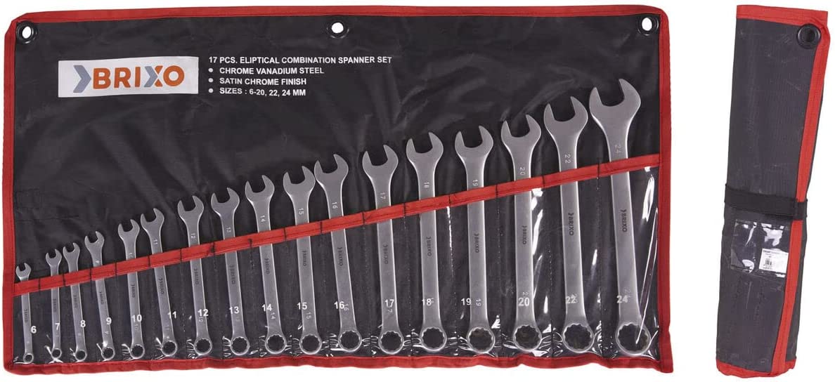 QUARKZMAN Clé Plate Clé Mixte Fine 3/16" En Acier Inoxydable 30Cr13
