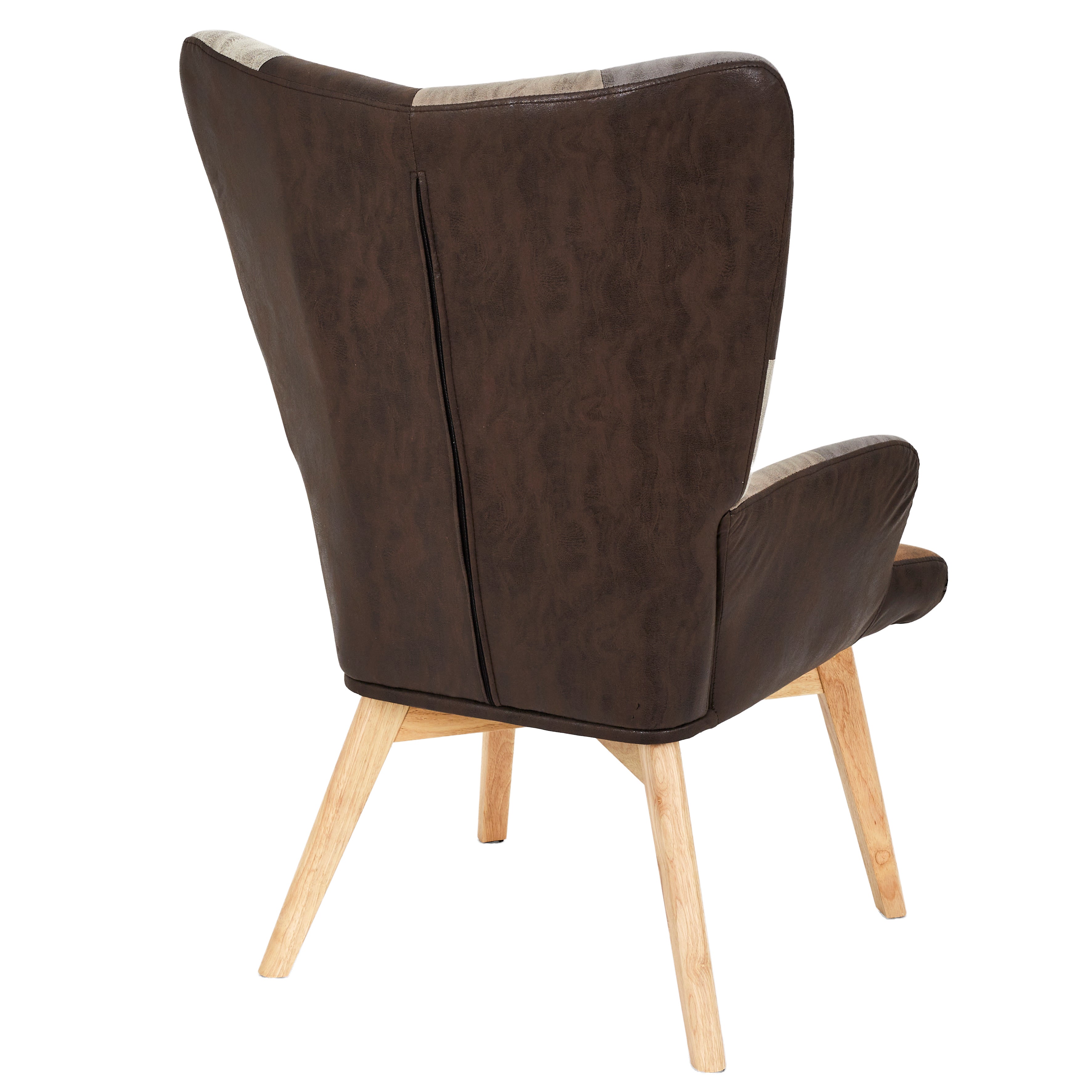 Fauteuil Patchwork Design 