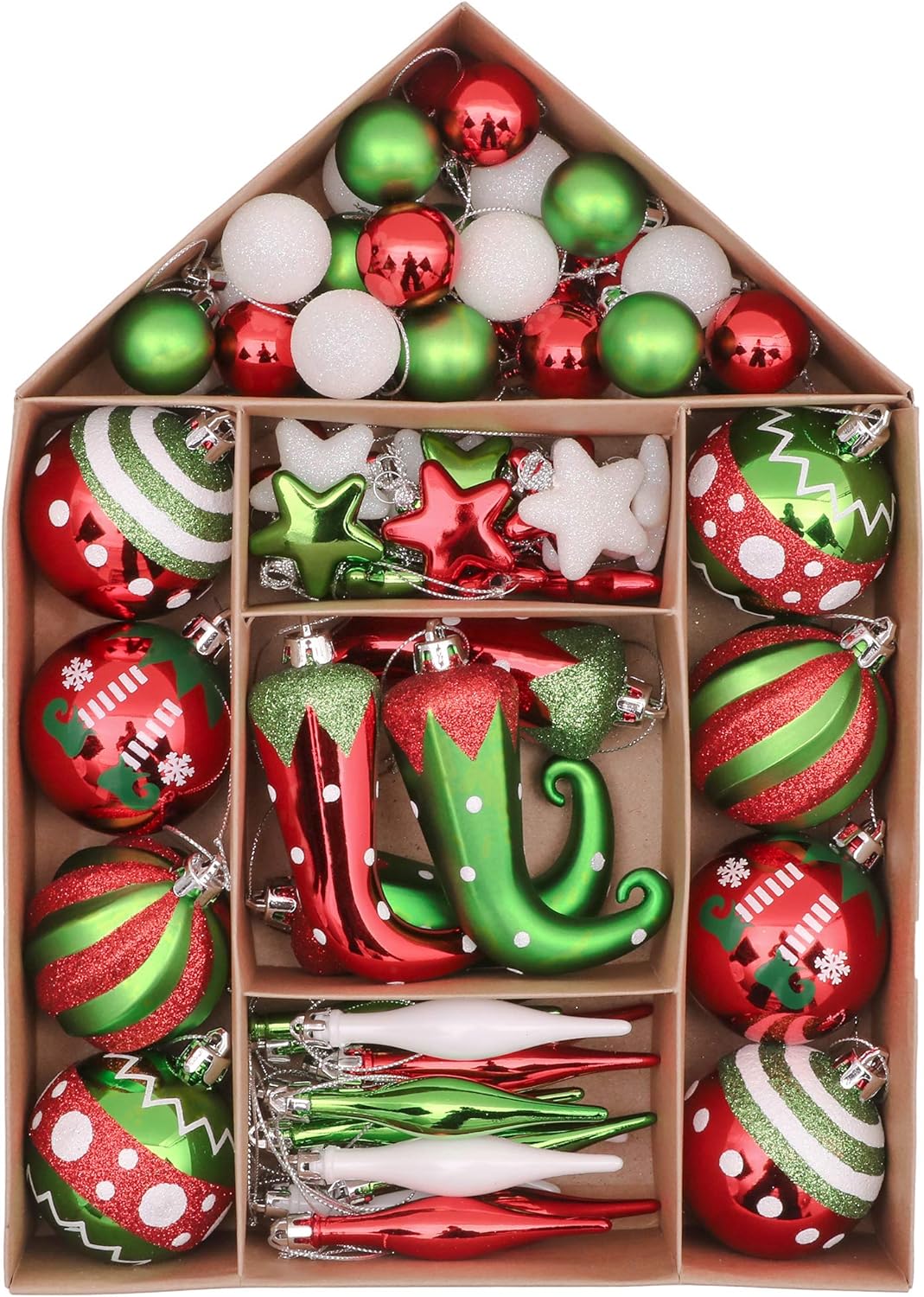 Lot De 6 Mini-écharpes De Noël Vertes Et Blanches - Pour Décorer Bouteilles De Vin, Poupées, Objets - 23 Cm