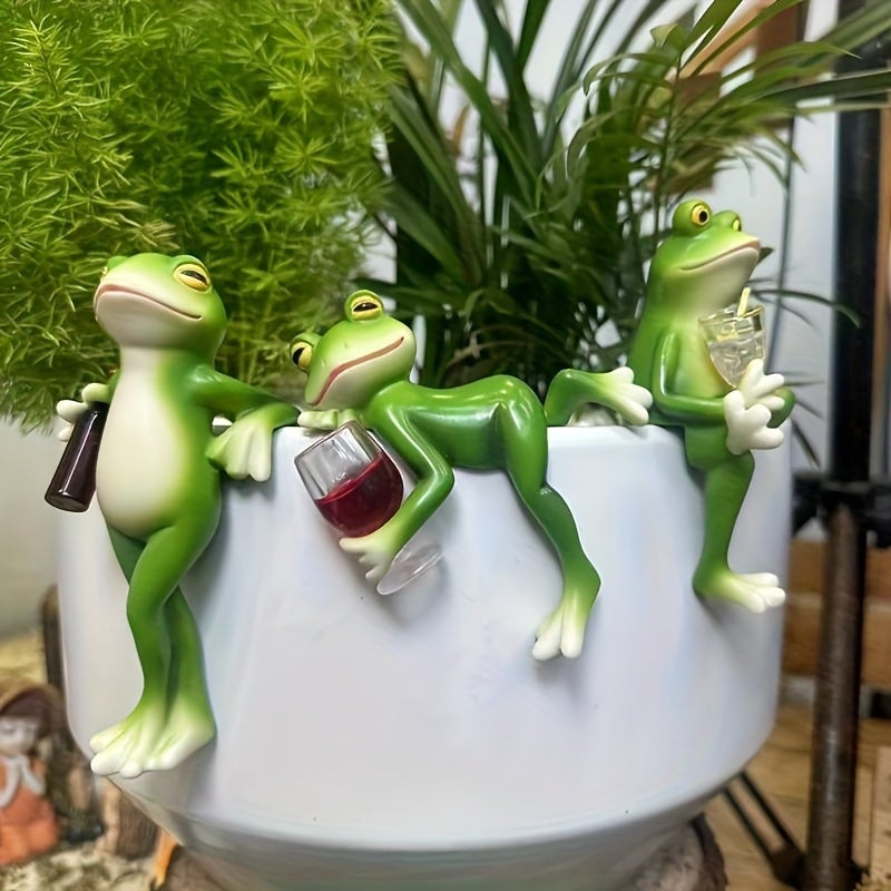 Pot de Fleur Fontaine - Cruche Grenouille Neuf - Décoration
