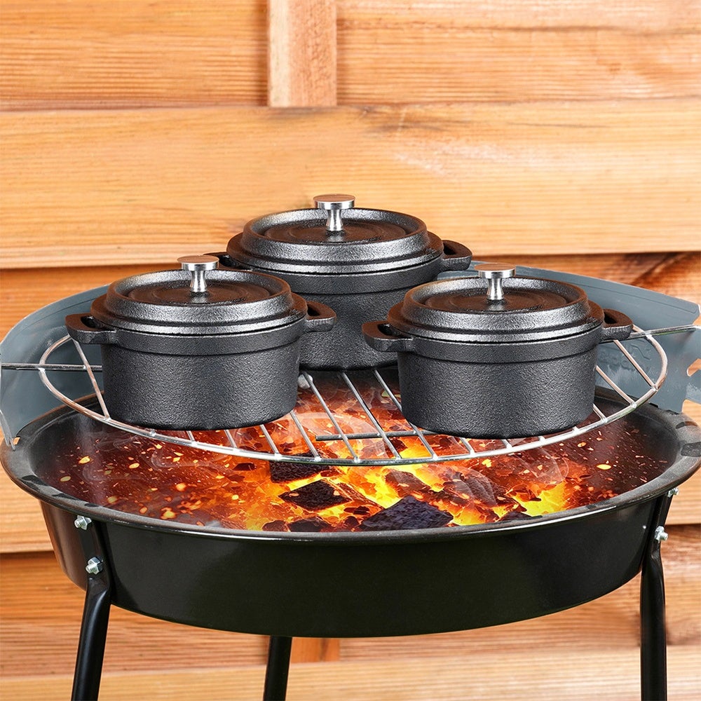 Garnek do serwowania z pokrywką żeliwny CAST LINE 10 cm, 250 ml - 5