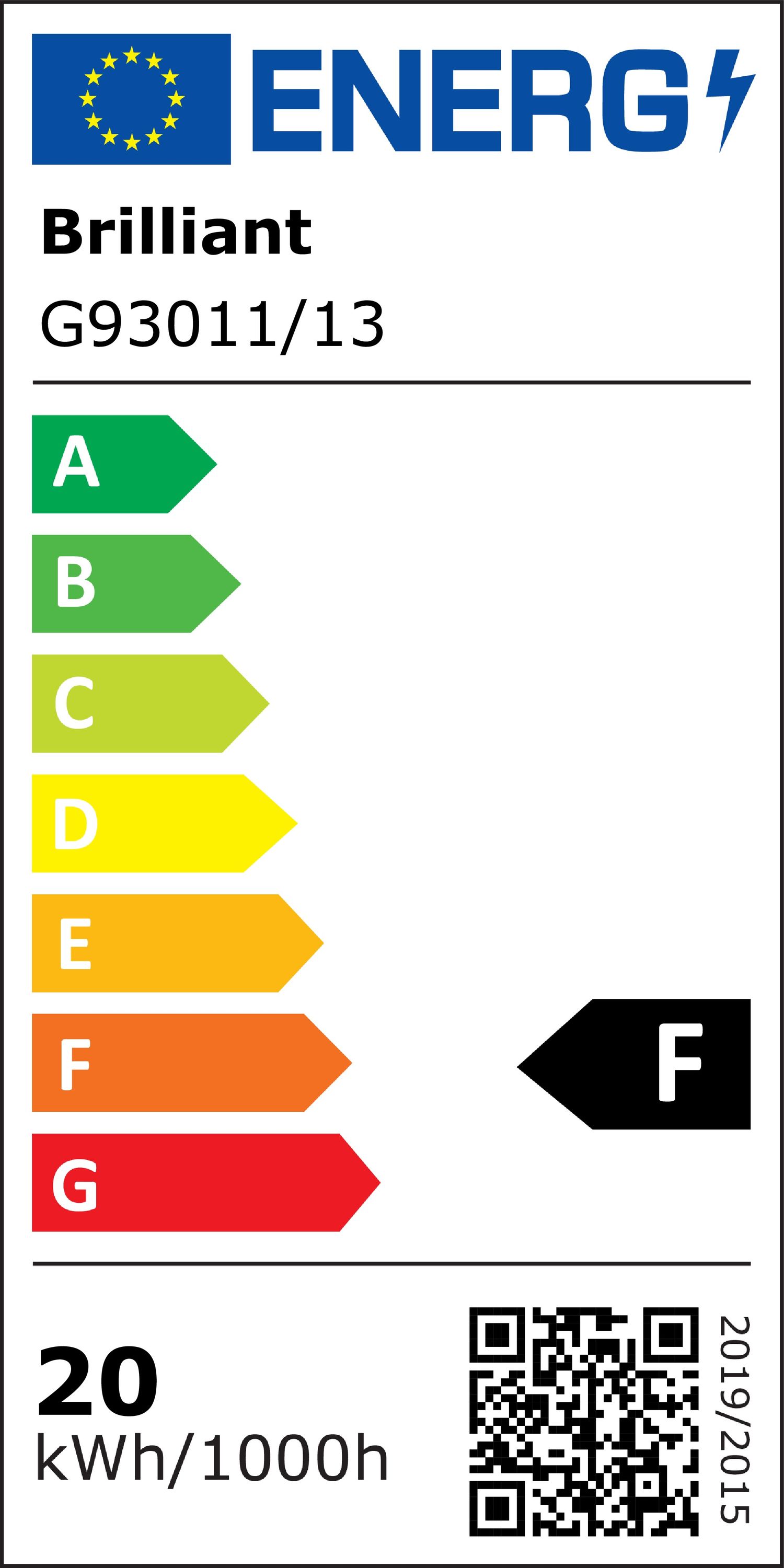 Lampa BRILLIANT, kinkiet zewnętrzny Getta czarny, metal/plastik, 1x A60, E27, 40W, standardowe żarówki (brak w zestawie), A ++ - 2