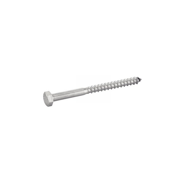 Tirefond inox ACTON 623045X50 8x80 mm tête hexagonale boîte de 25