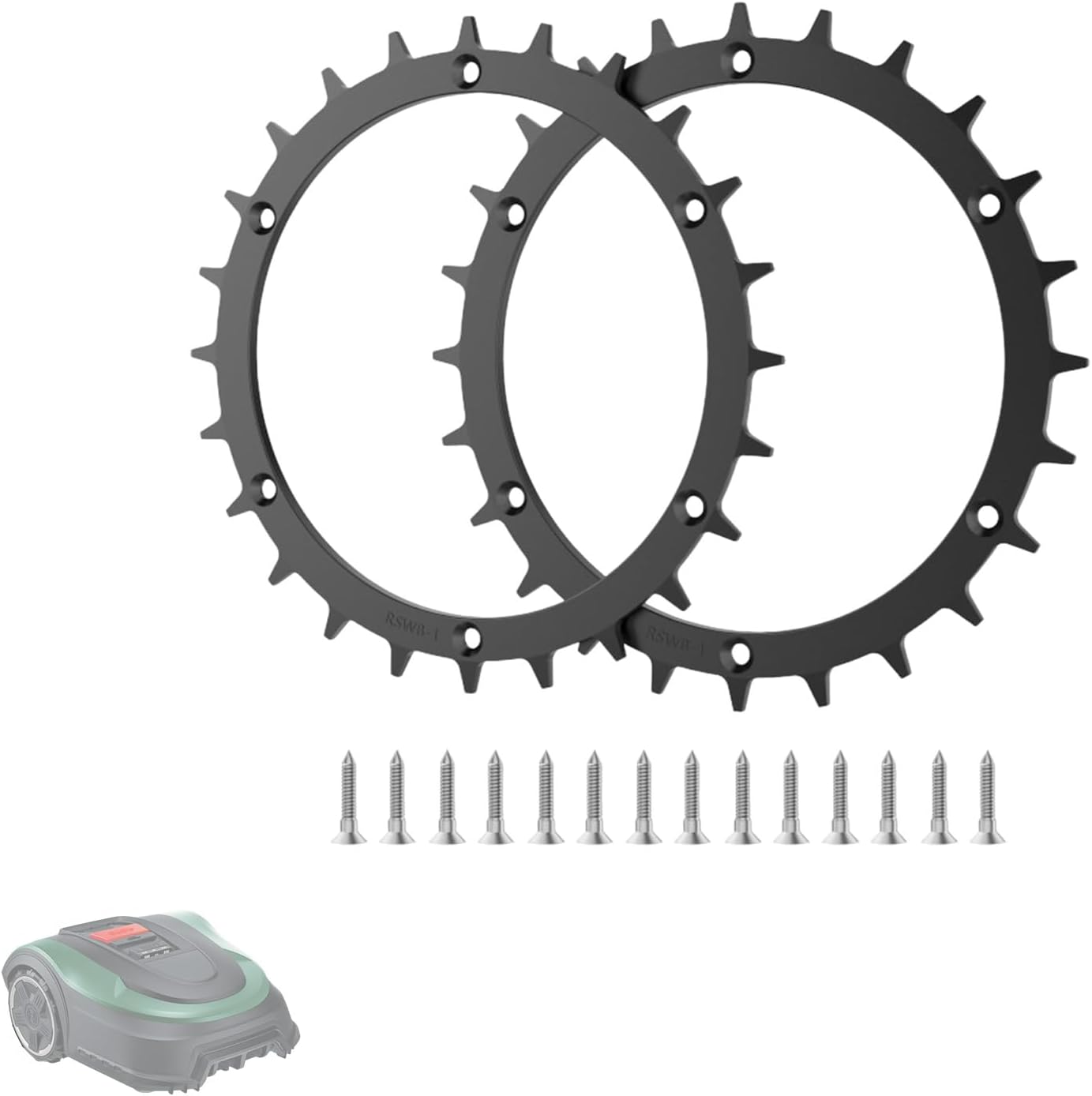 2 koła 170mm - Bosch Indego XS300/M700/S500 - 12 punktów