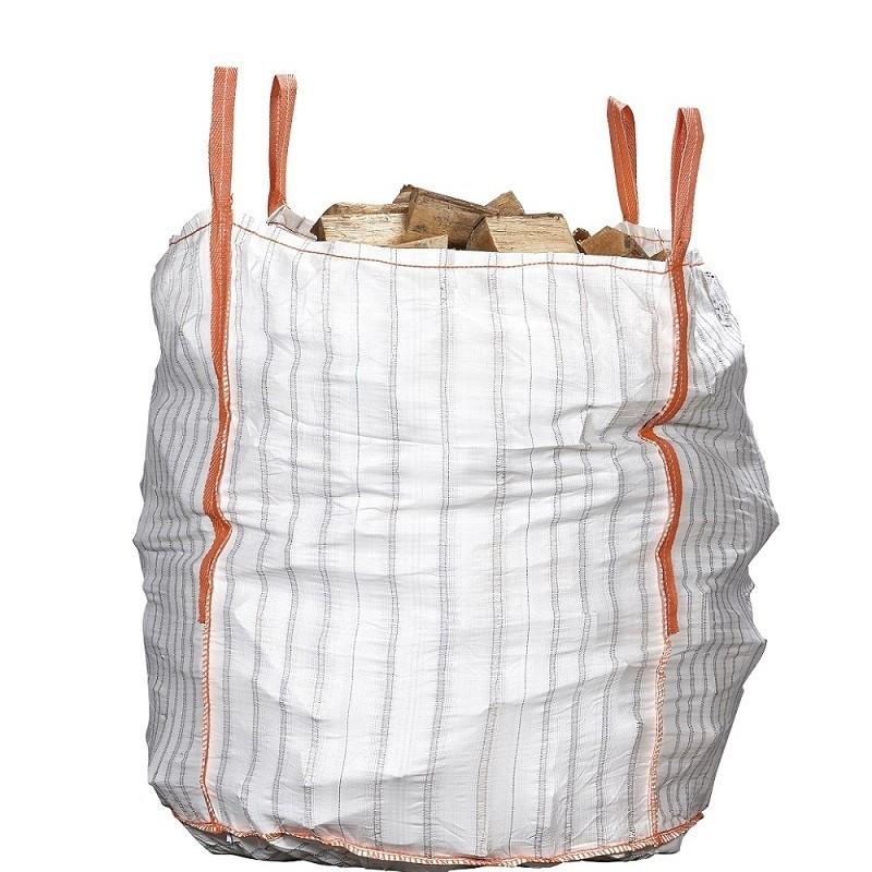 5x | Big Bag 1m³ Big Bag Ventilé pour Bois de Chauffage CMU1,5T - 4
