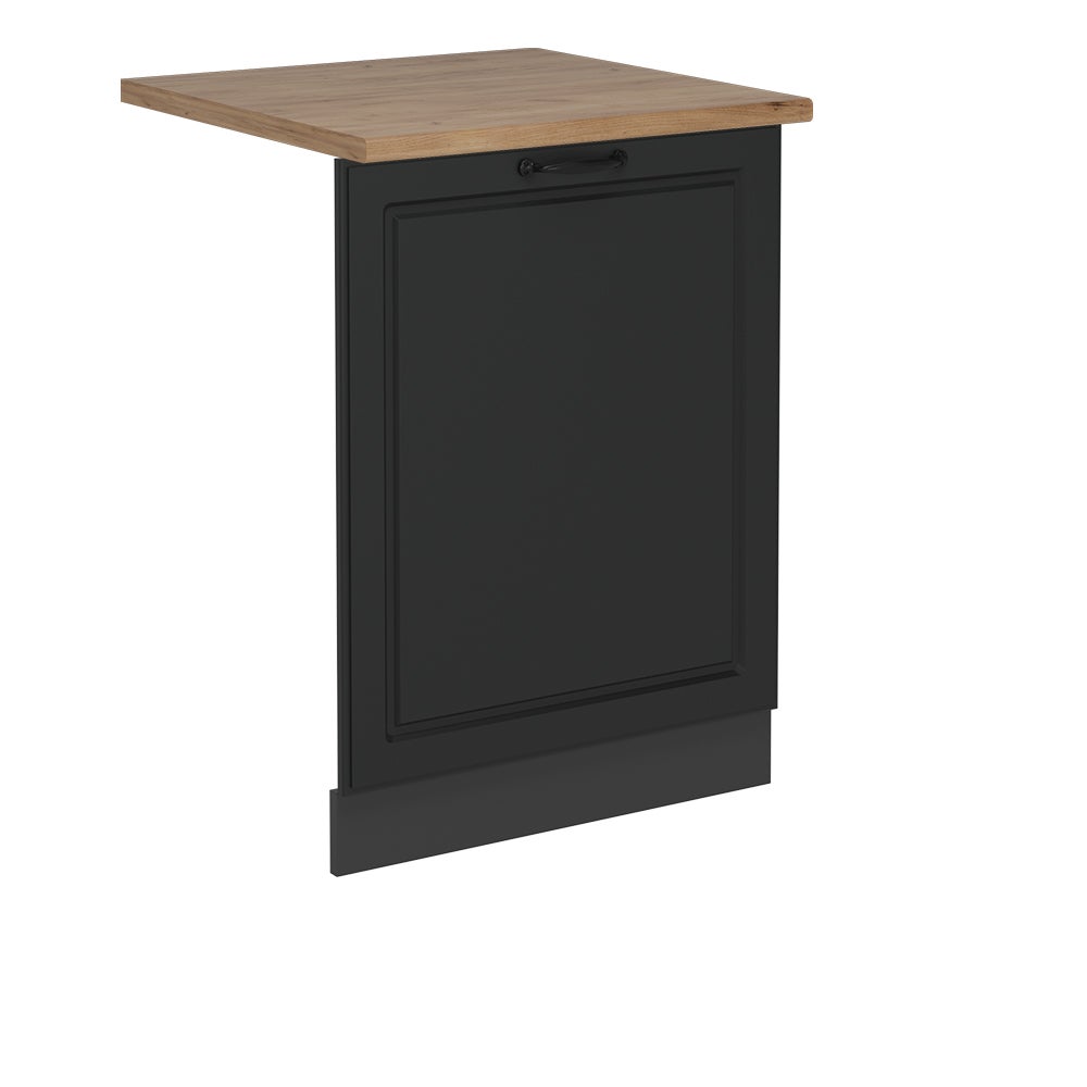 Vicco Panel przedni zmywarki R-Line, Antracytowy domek wiejski, 60 cm , BP Dąb