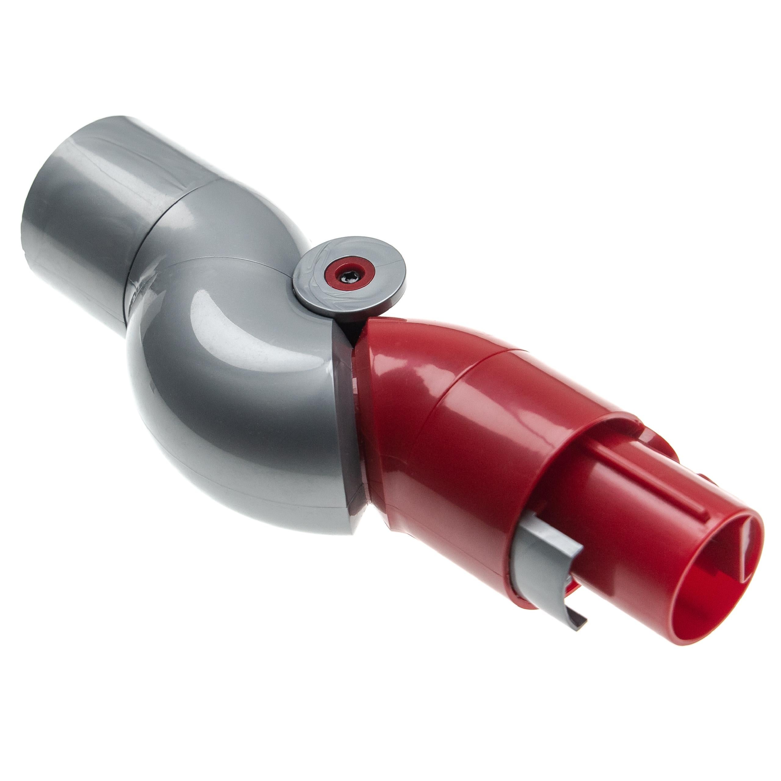 vhbw Adaptateur compatible avec Dyson V8 Absolute + (old model), V8 Absolute Extra aspirateur - gris / rouge - 6