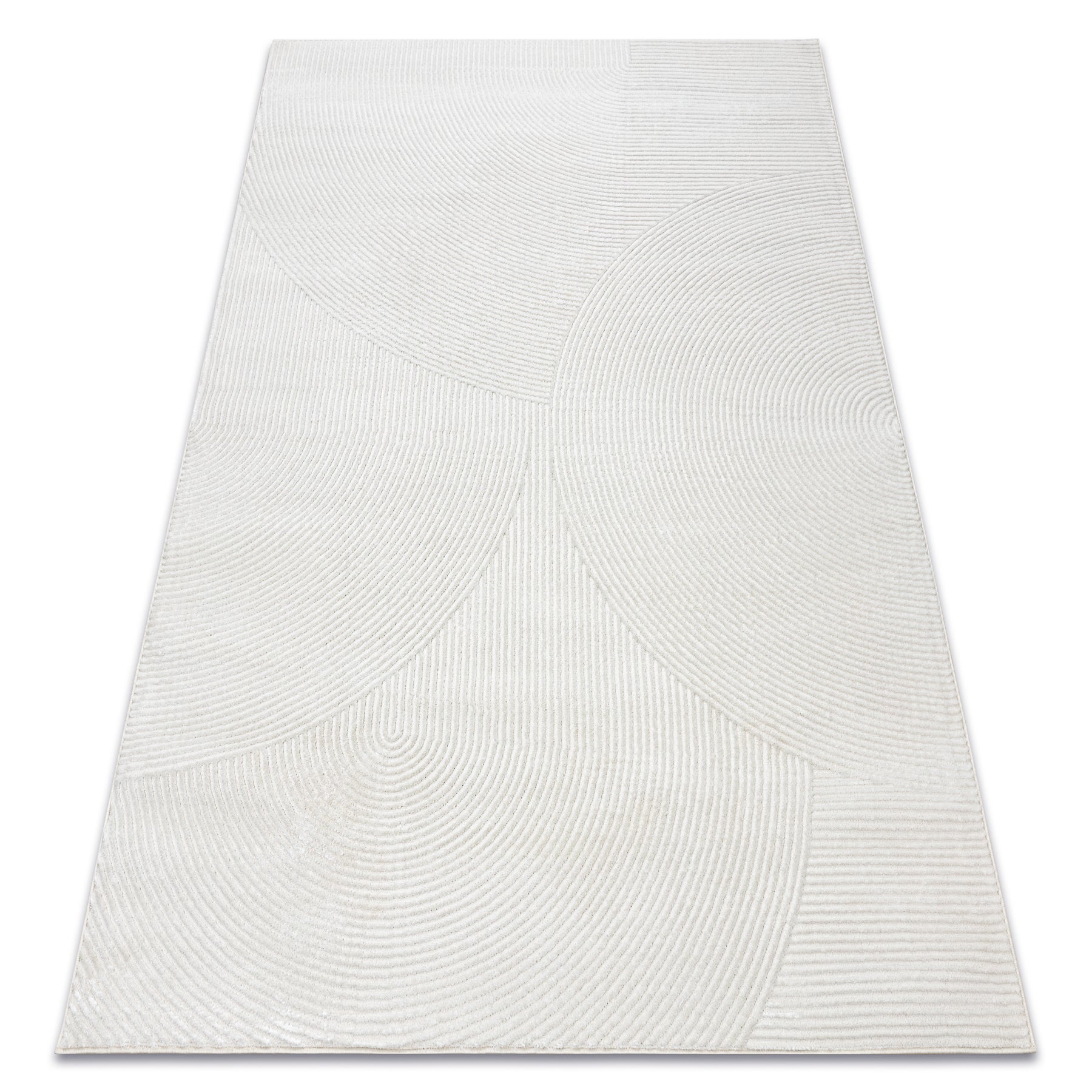 Dywan BALANCE 0194 krem - Geometryczny, strukturalny, glamour 200x290 cm