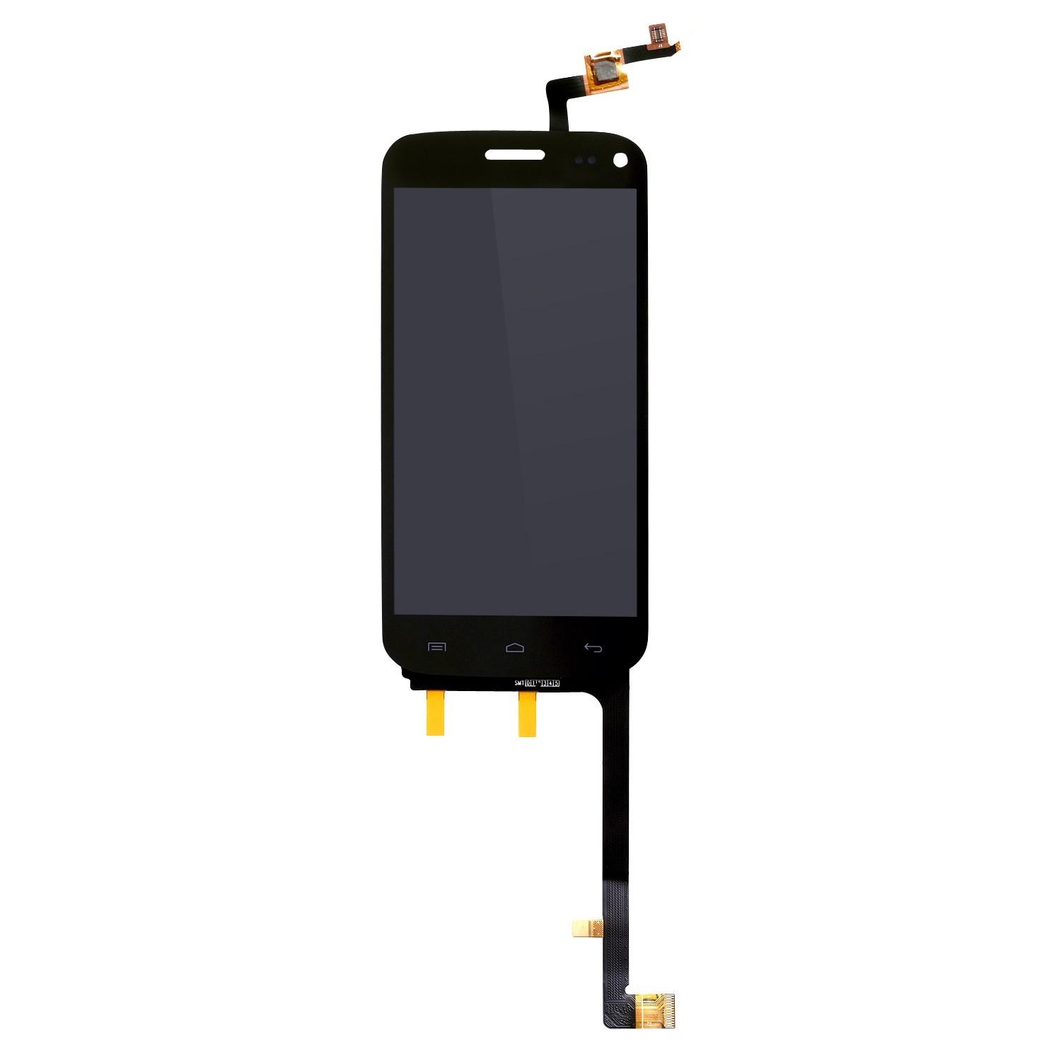 Vitre Tactile + écran LCD Pour Wiko Highway - Blanc, Neuf, Compatible, Remplacement écran Smartphone