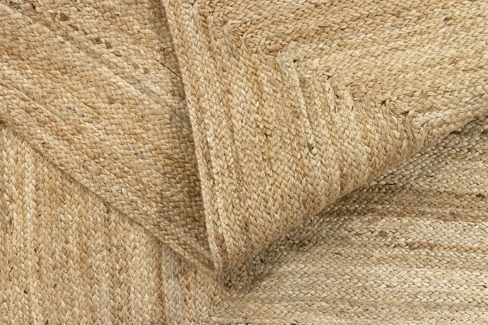 Hamid - ALHAMBRA NATURAL 400x300 - Alfombra grande de yute, extra grande, para sala de estar, comedor, dormitorio - 3