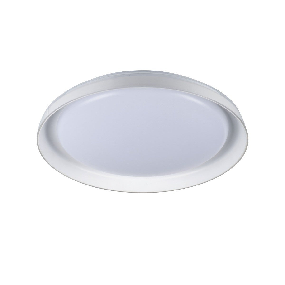 Plafon okrągły NIFU LED 17.8W Neutralna biel 1450lm biały wym:6,6x43x43cm IP20 Kanlux
