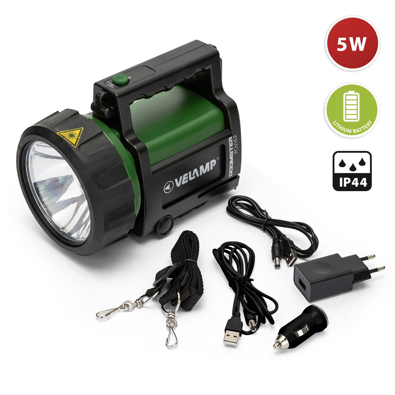 Batterie-Lampe torche IR 666 LED 5W - 6