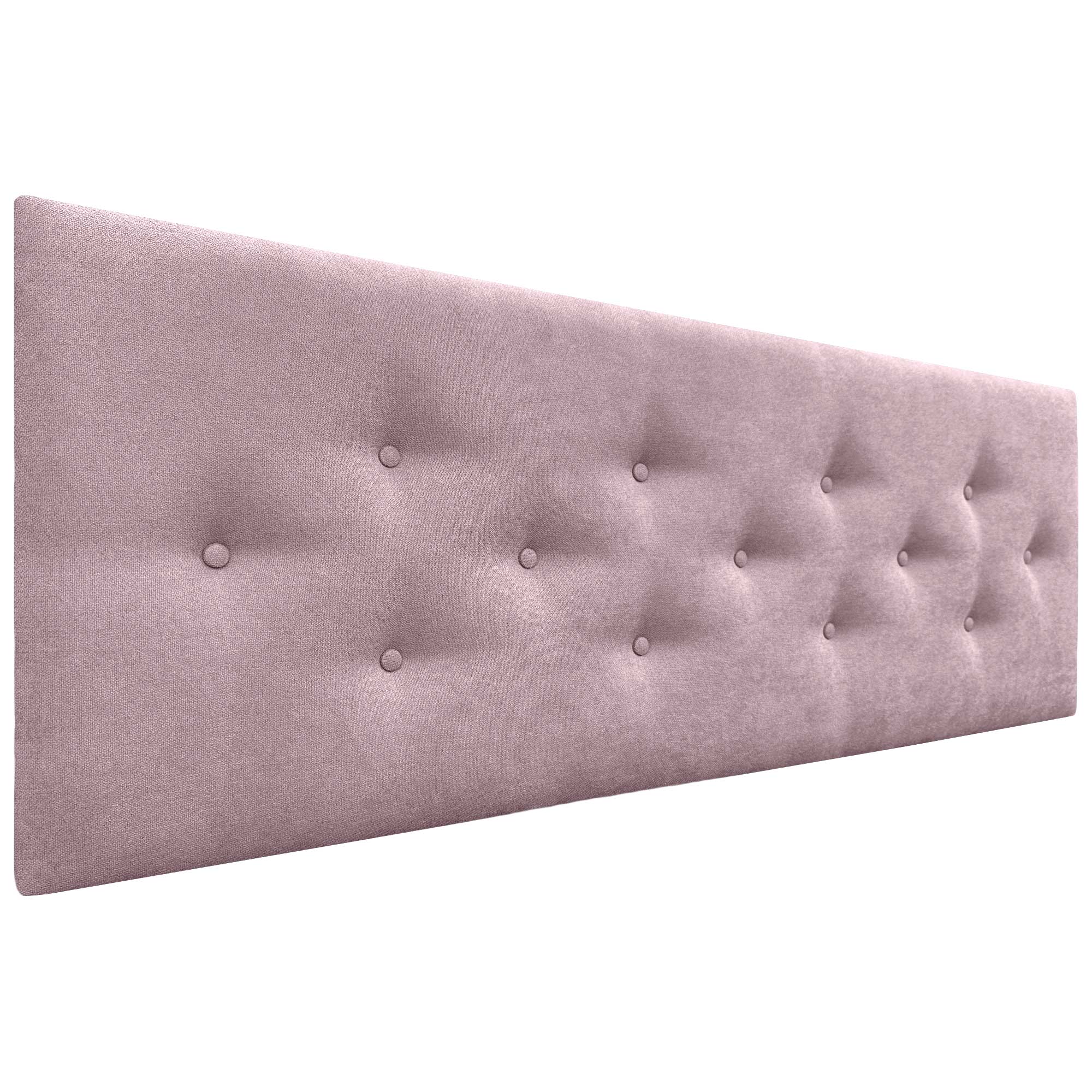 DHOME Testiera Imbottita Per Letto In Tessuto Aqualine Antimacchia, Con Gambe, Spessore 4 Cm, Trattamento Antiacaro, Blu, 135 Cm - 4
