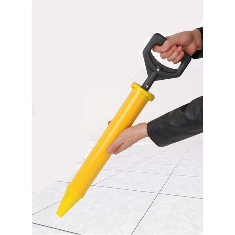 Pistolet à Mortier,Pulvérisateur à Ciment Pistolet à Calfeutrer Ciment Pistolet à Coulis de Ciment Pulvérisateur de Mortier avec 5 Buses - 2
