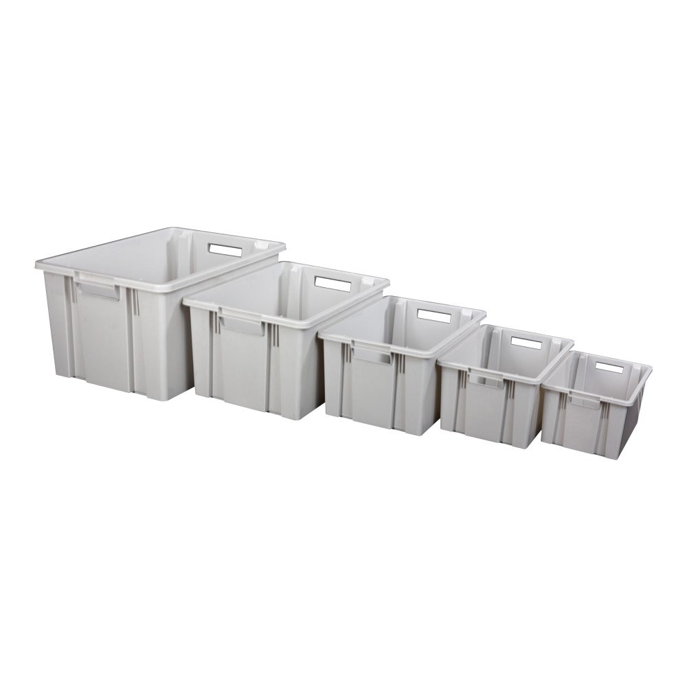 Boite de rangement Novabac 18L Gris Pierre - 5202418 - 4
