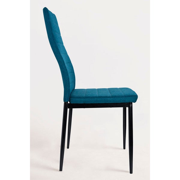 Pack 4 Sillas Lauter Tela - Verde azulado - 6