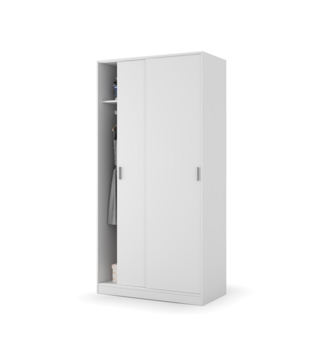 Armoire penderie 2 portes coulissantes L100 x H200 cm Leroy Merlin